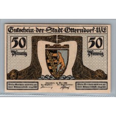 ALEMANIA 1920 BILLETE SIN CIRCULAR MUY LINDO